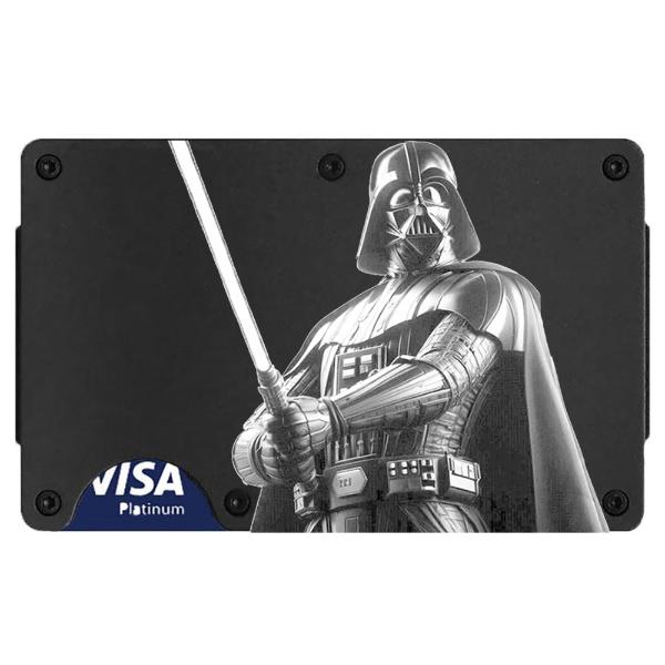 Star Wars Darth Vader Metal RFID Blocking Minimalist Wallet