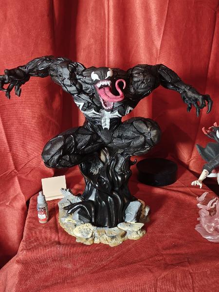 1/4 Venom Statue Professionally Painted Model NewNorse Hero Factory Real Pics